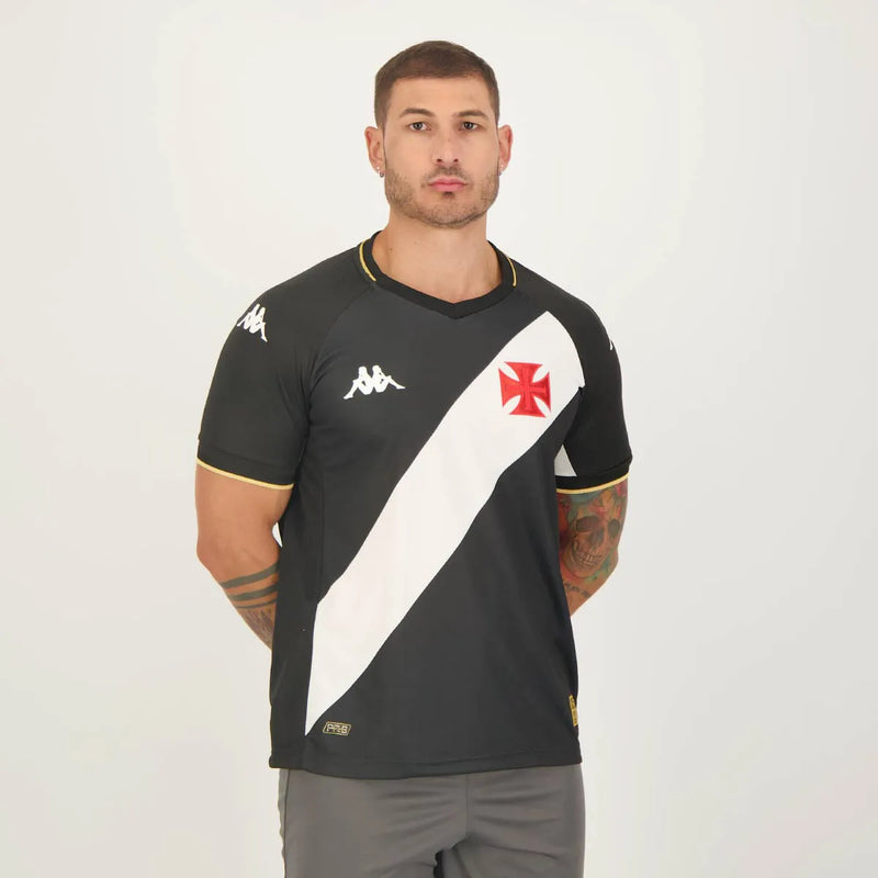 Camisa Vasco da Gama l 2023/24 Preta - Modelo Torcedor