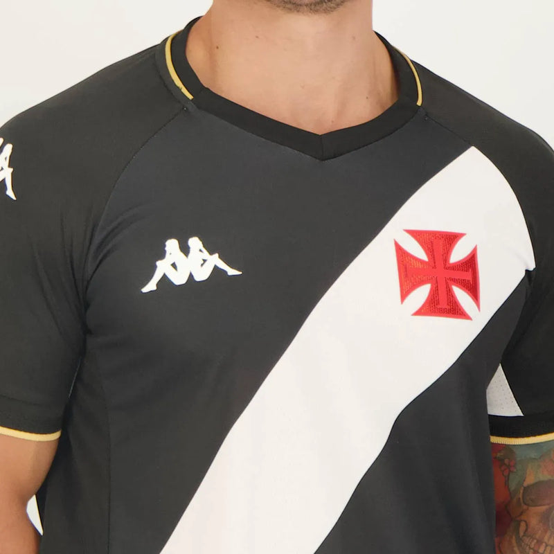 Camisa Vasco da Gama l 2023/24 Preta - Modelo Torcedor