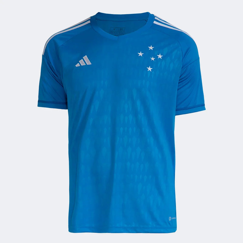 Camisa Cruzeiro Goleiro 2024/25 Azul - Modelo Torcedor