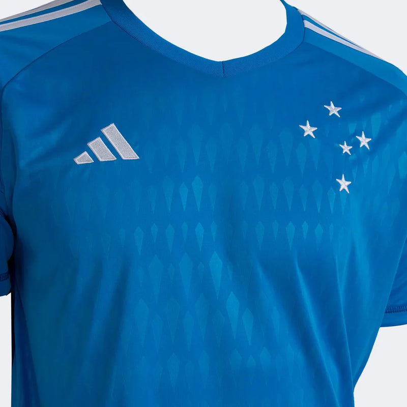 Camisa Cruzeiro Goleiro 2024/25 Azul - Modelo Torcedor