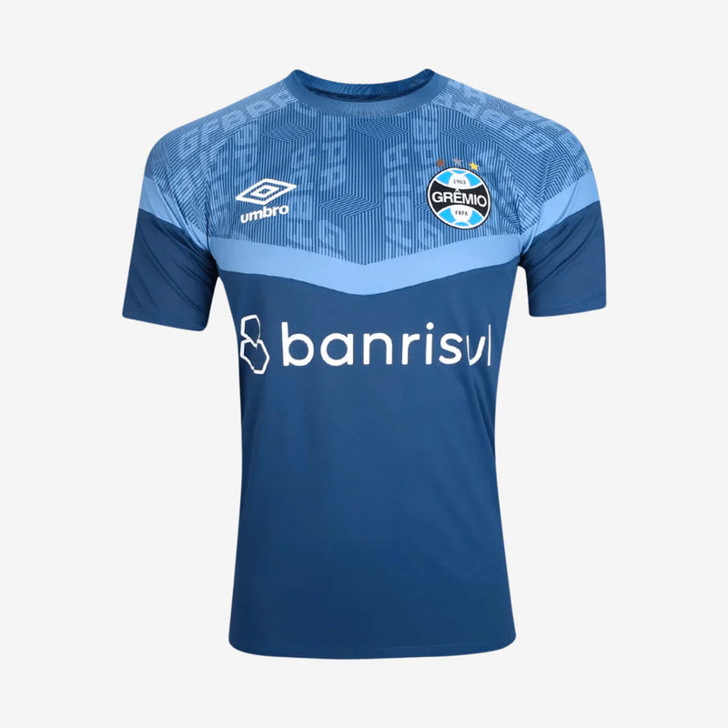 Camisa Grêmio Treino 2023/24 Azul  - Modelo Torcedor