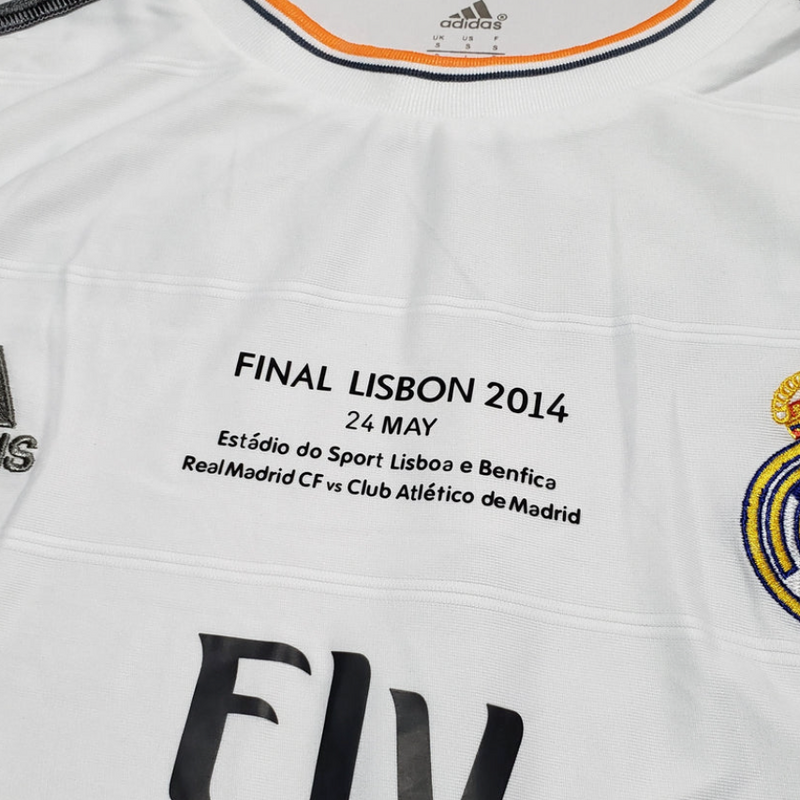 Camisa Retrô Real Madrid Manga Longa 2013/14 Home