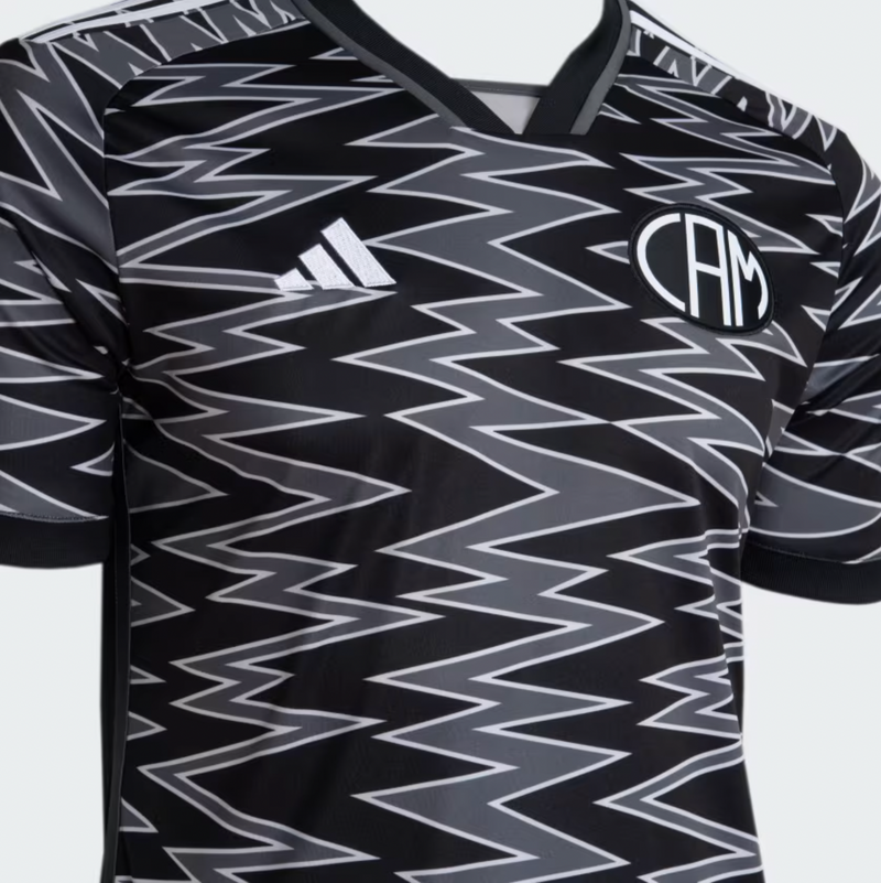 Camisa Atlético Mineiro lll 2024/25 Preta - Modelo Torcedor