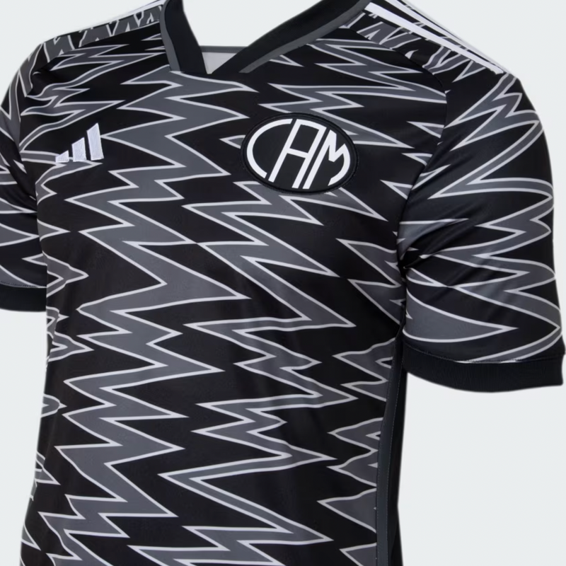 Camisa Atlético Mineiro lll 2024/25 Preta - Modelo Torcedor