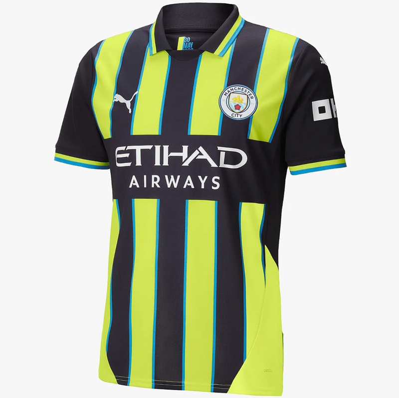 Camisa Manchester City ll 2024/25 Listrada - Modelo Torcedor