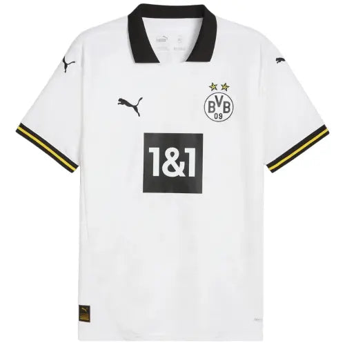 Camisa Borussia Dortmund lll 2024/25 Branca - Modelo Torcedor