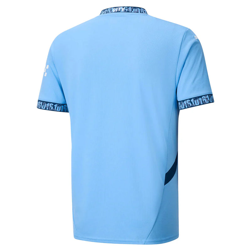 Camisa Manchester City l 2024/25 Azul - Modelo Torcedor