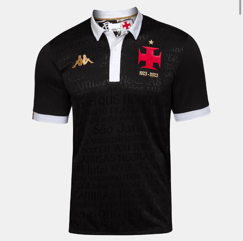 Camisa Vasco da Gama lll 2023/24 Preta - Modelo Torcedor