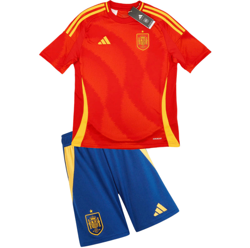 Conjunto Infantil Seleção Espanha l 2024 - Modelo Torcedor