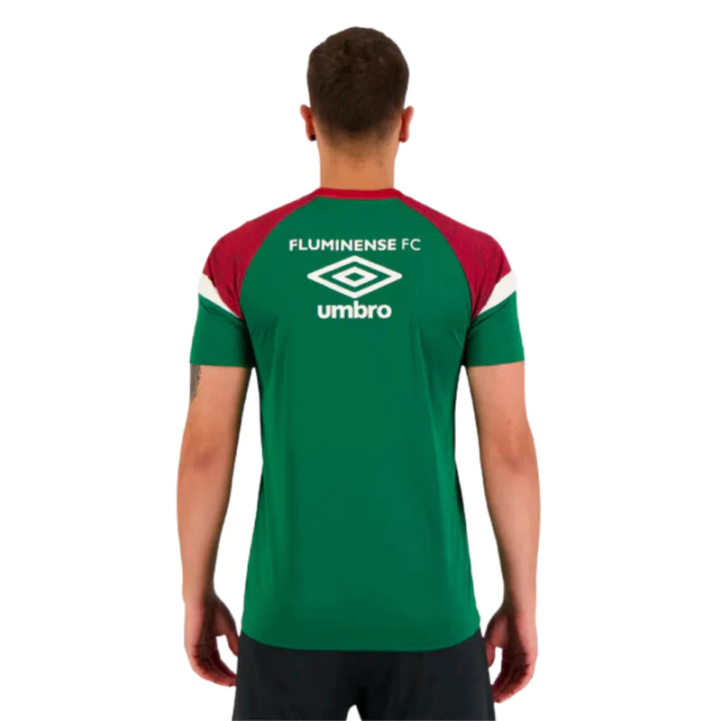 Camisa Fluminense Treino 2023/24 Verde - Modelo Torcedor