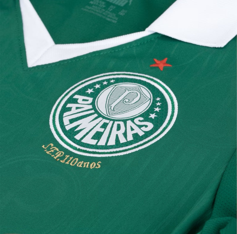 Camisa Feminina Palmeiras l 2024/25 Verde - Modelo Baby Look