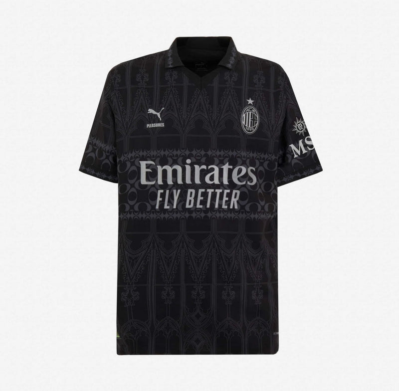 Camisa Milan x PLEASURES 2024/25 - Modelo Torcedor