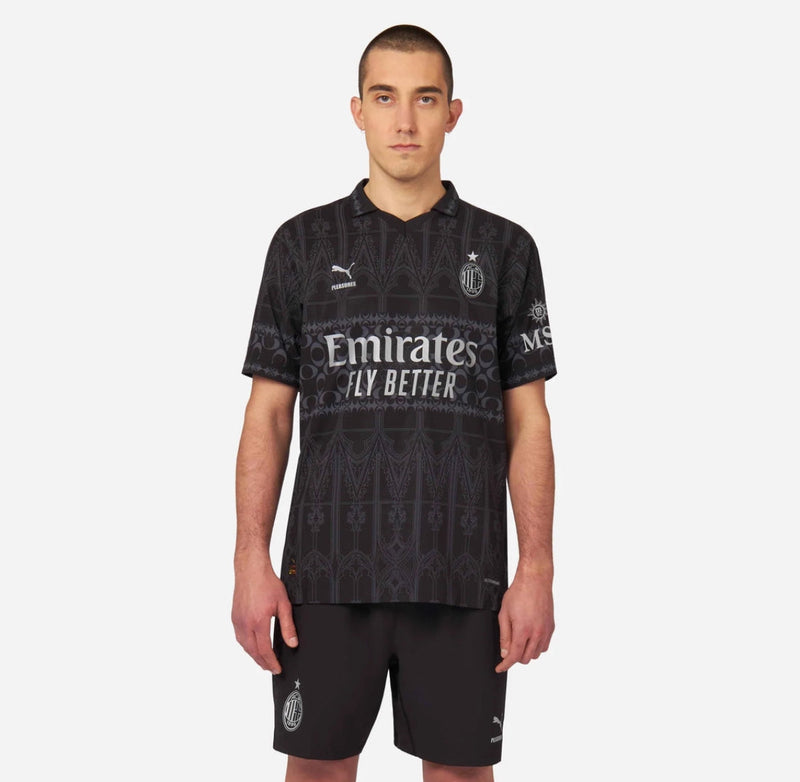 Camisa Milan x PLEASURES 2024/25 - Modelo Torcedor