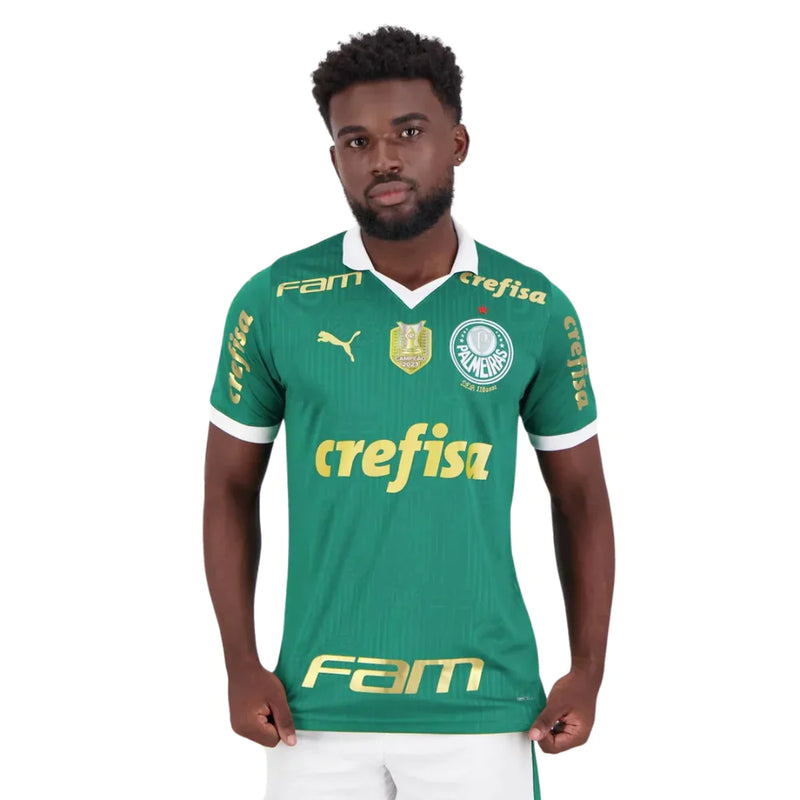 Camisa Palmeiras c/ Patrocínios l 2024/25 Verde - Modelo Torcedor