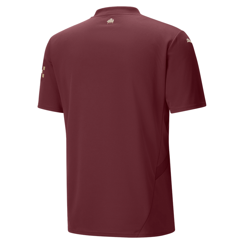 Camisa Manchester City ll 2024/25 Vinho - Modelo Torcedor