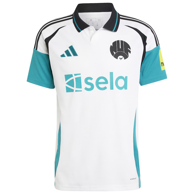 Camisa Newcastle ll 2024/25 Branca - Modelo Torcedor