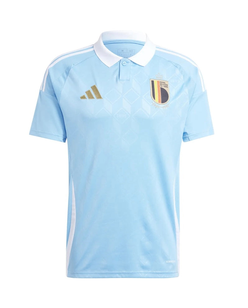 Camisa Seleção Bélgica ll 2024/25 Azul - Modelo Torcedor