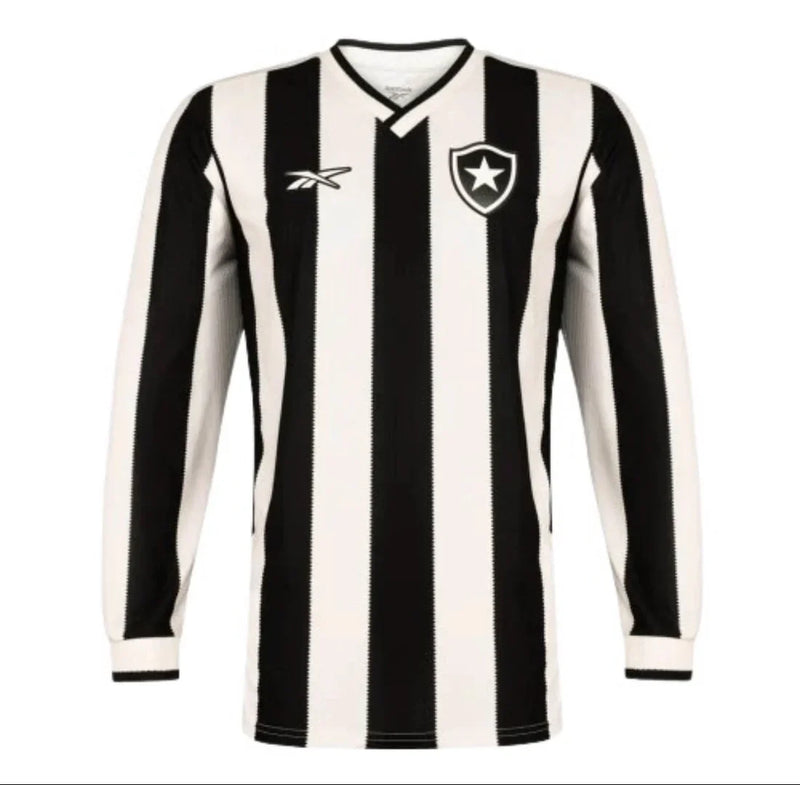 Camisa Botafogo Manga Longa l 2024/25 Alvinegra - Modelo Torcedor