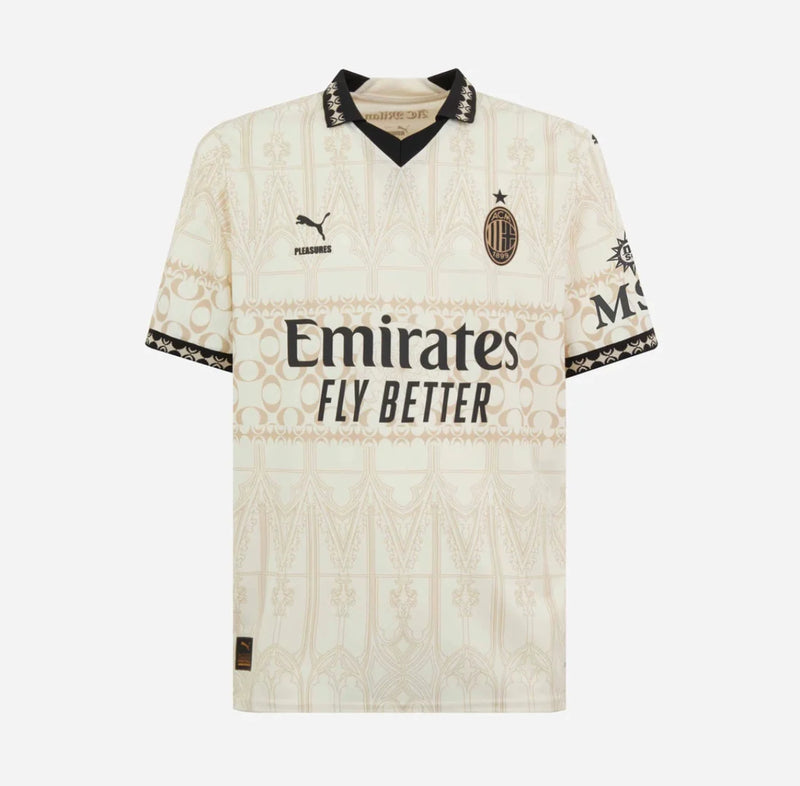 Camisa Milan x PLEASURES 2024/25 - Modelo Torcedor