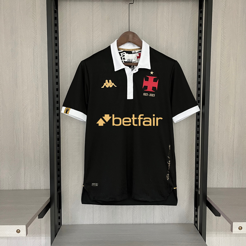 Camisa Vasco da Gama lll 2023/24 Preta - Modelo Torcedor