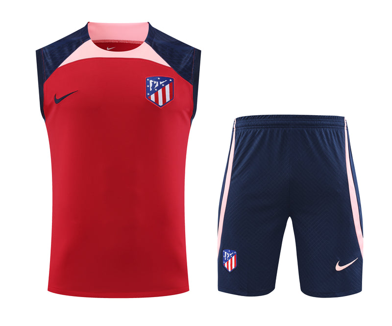 Conjunto Regata Atlético de Madrid Treino - Modelo Torcedor