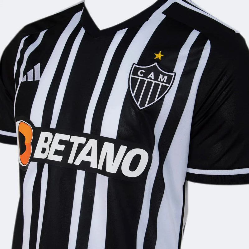 Camisa Atlético Mineiro l 2023/24 Listrada - Modelo Torcedor