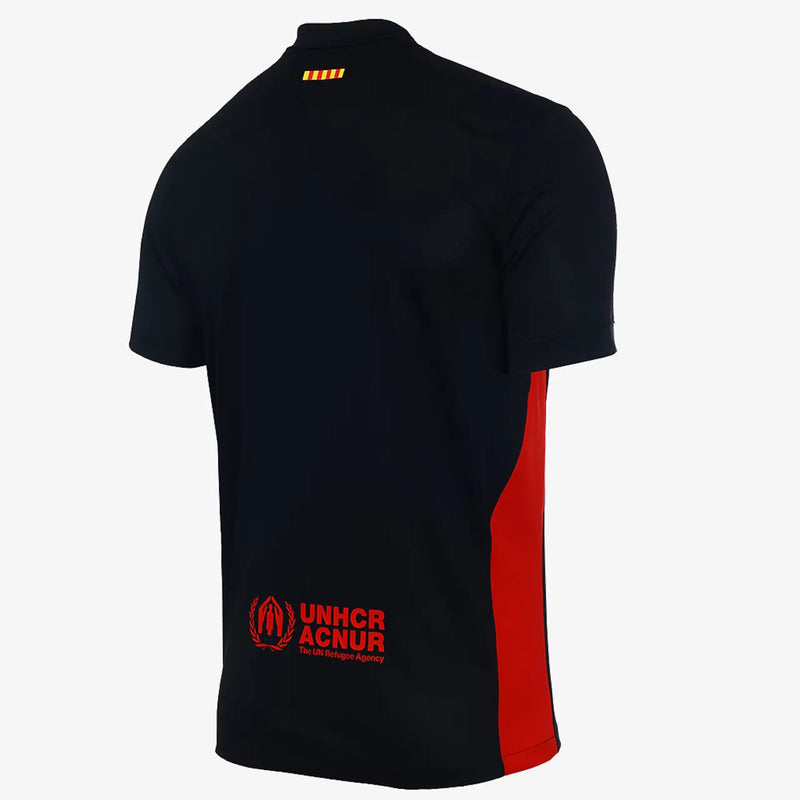 Camisa Barcelona ll 2024/25 Preta - Modelo Torcedor