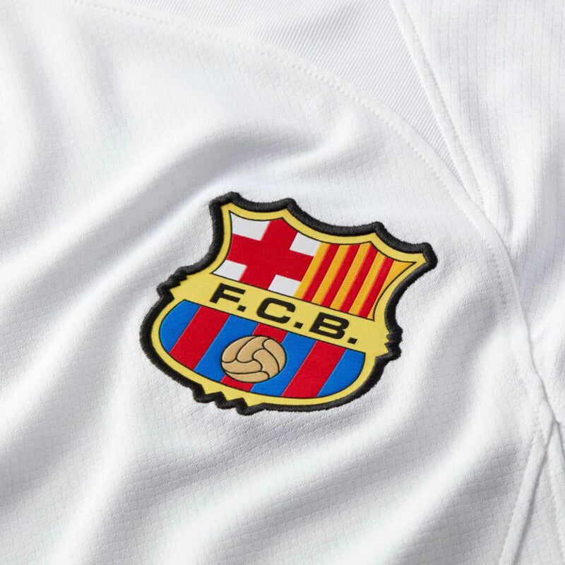 Camisa Barcelona ll 2023/24 Branca - Modelo Torcedor