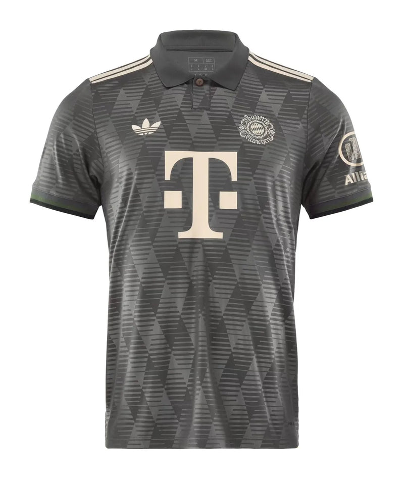 Camisa Bayern de Munique Oktoberfest 2024/25 Cinza - Modelo Torcedor