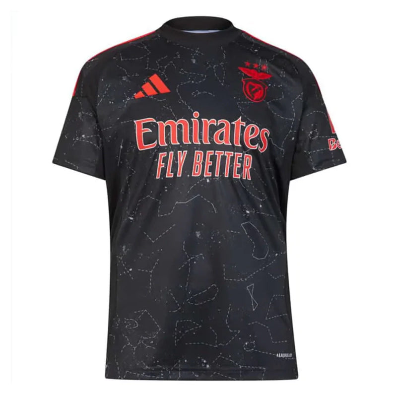 Camisa Benfica ll 2024/25 Preta - Modelo Torcedor