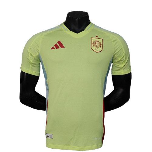 Camisa Seleção Espanha ll 2024/25 Amarela - Modelo Jogador