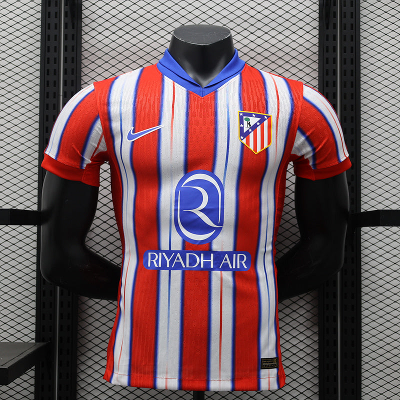 Camisa Atlético de Madrid l 2024/25 Listrada - Modelo Jogador