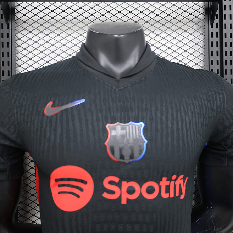 Camisa Barcelona ll 2024/25 Preta - Modelo Jogador