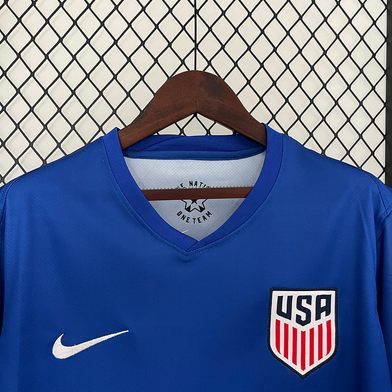 Camisa Seleção Estados Unidos ll 2024 Azul - Modelo Torcedor