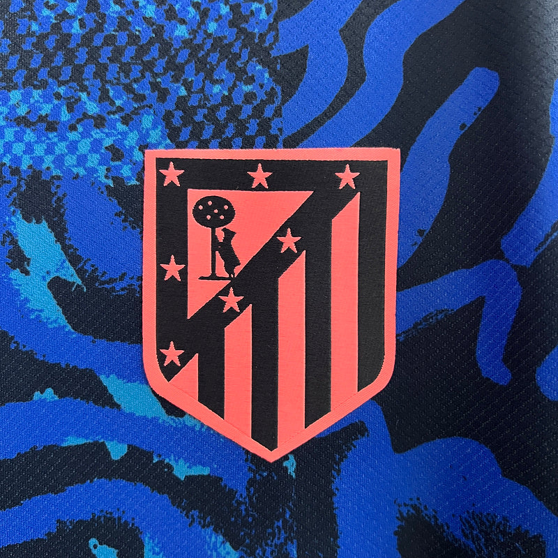 Camisa Atlético de Madrid lll 2024/25 Azul - Modelo Torcedor