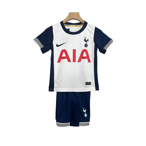 Conjunto Infantil Tottenham l 2024/25 Branco - Modelo Torcedor