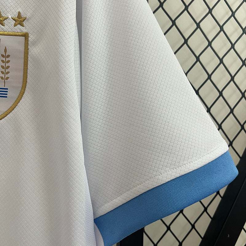 Camisa Seleção Uruguai ll 2024 Branca - Modelo Torcedor