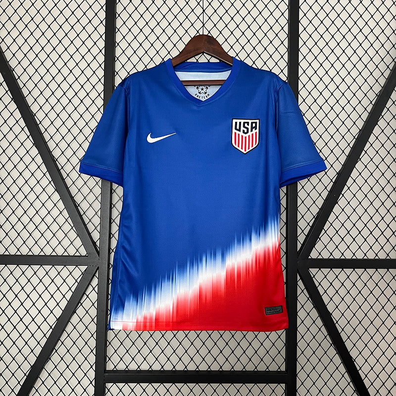 Camisa Seleção Estados Unidos ll 2024 Azul - Modelo Torcedor