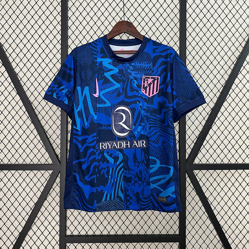 Camisa Atlético de Madrid lll 2024/25 Azul - Modelo Torcedor