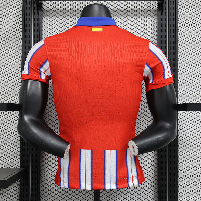 Camisa Atlético de Madrid l 2024/25 Listrada - Modelo Jogador