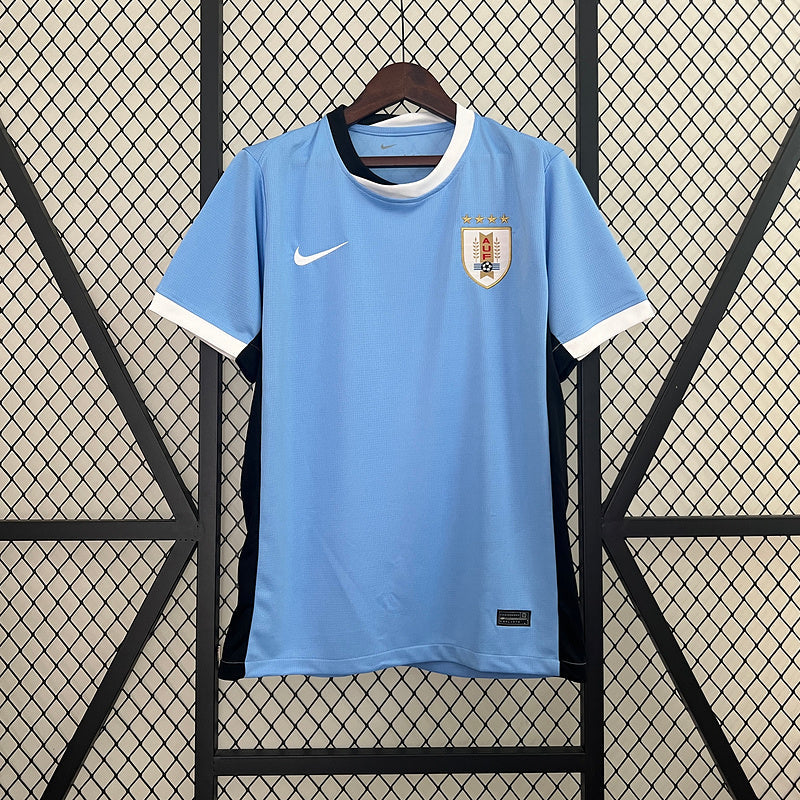 Camisa Seleção Uruguai l 2024 Azul - Modelo Torcedor