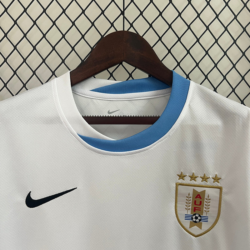 Camisa Seleção Uruguai ll 2024 Branca - Modelo Torcedor