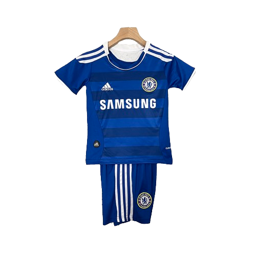 Conjunto Retrô Infantil Chelsea l 2012/13 - Modelo Torcedor