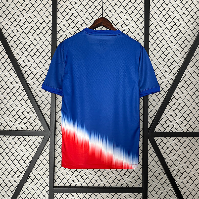 Camisa Seleção Estados Unidos ll 2024 Azul - Modelo Torcedor