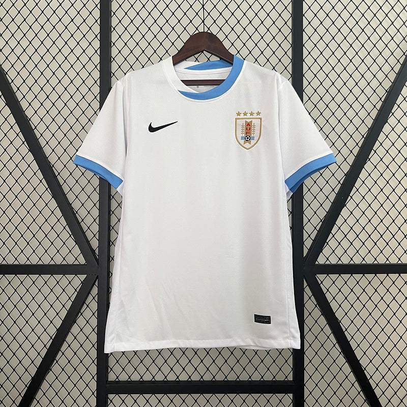 Camisa Seleção Uruguai ll 2024 Branca - Modelo Torcedor