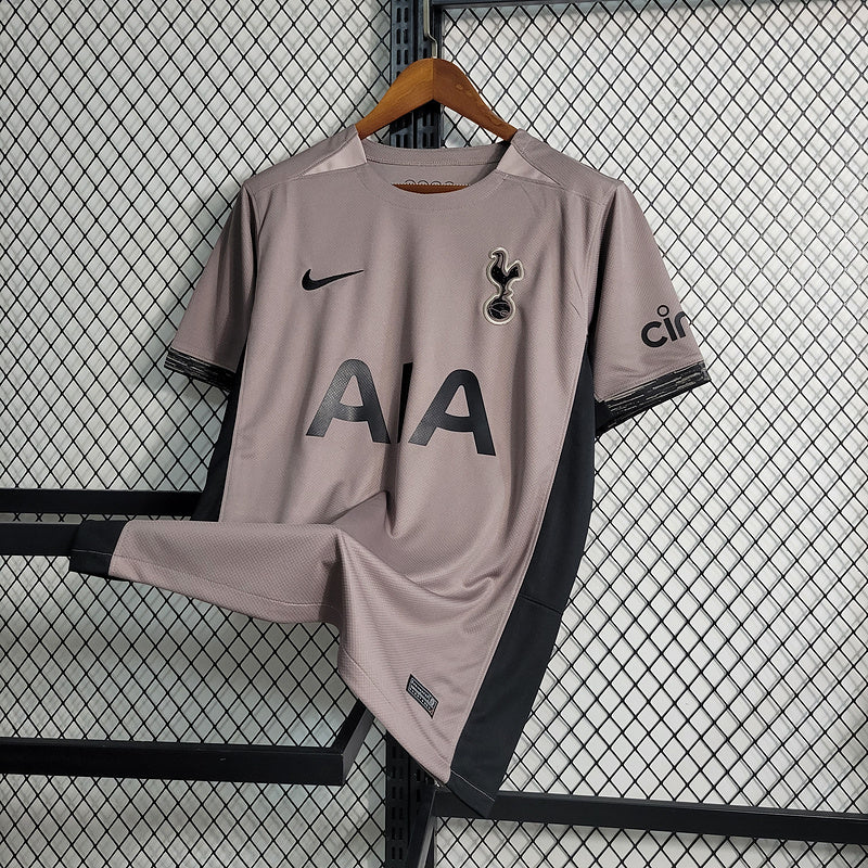 Camisa Tottenham lll 2023/24 Marrom - Modelo Torcedor