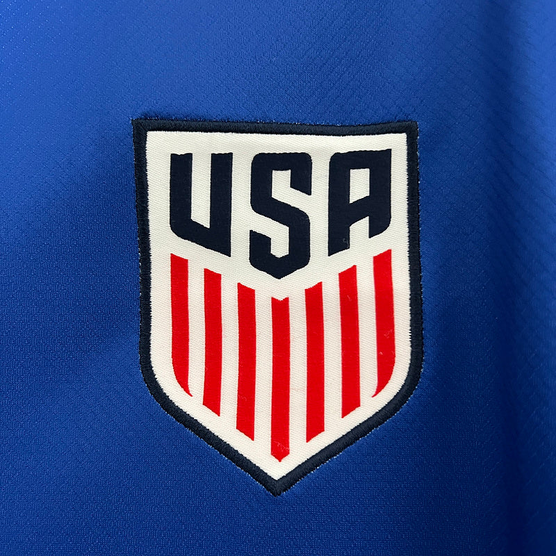 Camisa Seleção Estados Unidos ll 2024 Azul - Modelo Torcedor