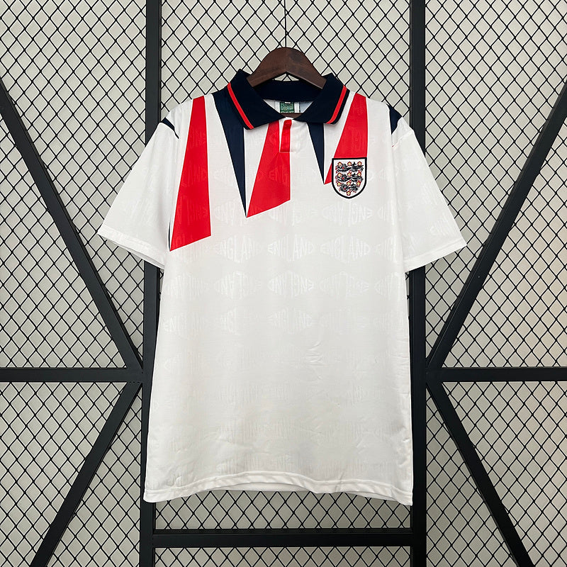 Camisa Retrô Seleção Inglaterra 1992 Home