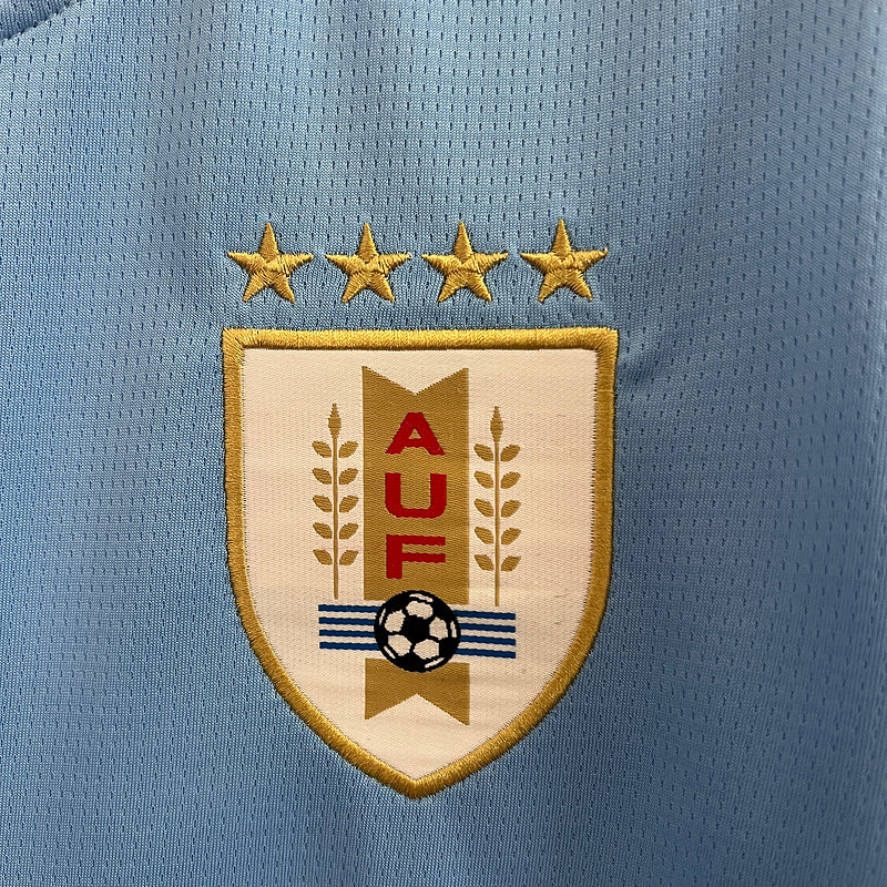 Camisa Seleção Uruguai l 2024 Azul - Modelo Torcedor