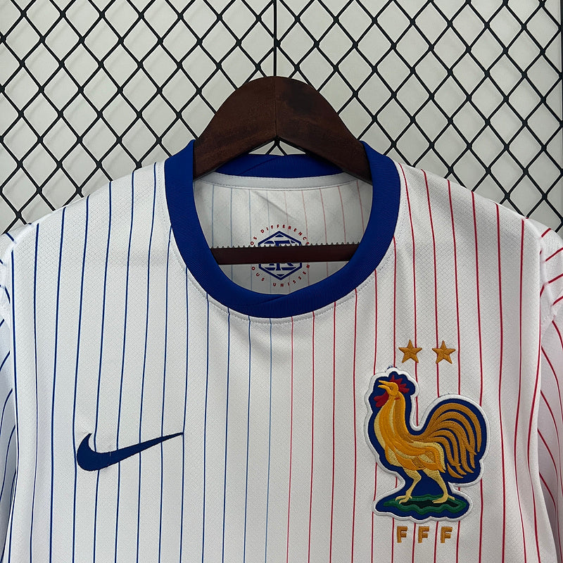 Camisa Seleção França ll 2024 Branca - Modelo Torcedor